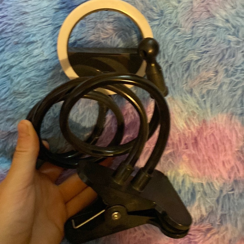 Ring light battery operated